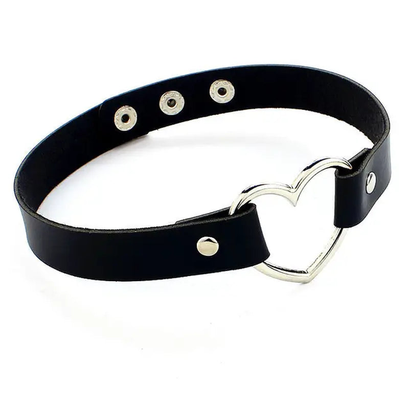 Black Leather Choker Female Collar for Women Goth Punk Chain Harajuku Necklace Sexy Vegan Chocker Festival Girls Gothic Jewelry