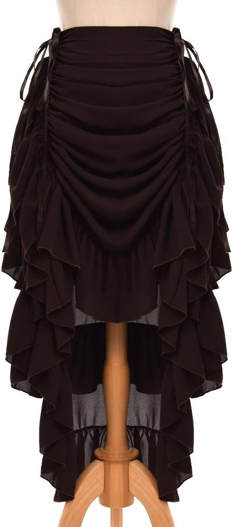 Women'S Victorian Steampunk Skirt Pirate Costume Burlesque